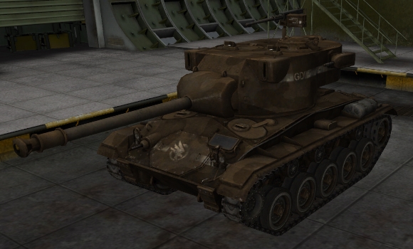 шкурка для танка M24 Chaffee