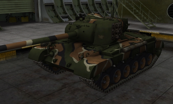 шкурка для танка Pershing