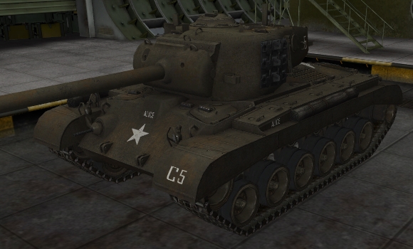 шкурка для танка M26 Pershing