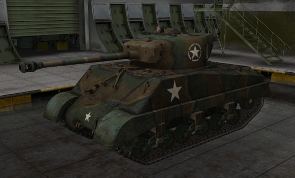 шкурка для танка M4A3E2 Sherman Jumbo