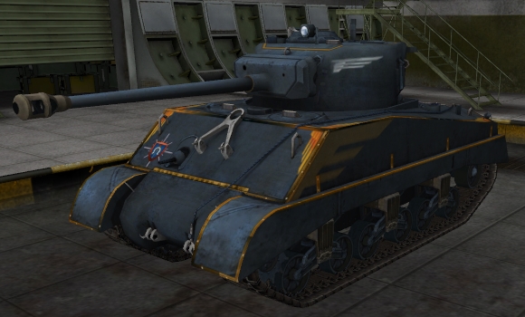 шкурка для танка M4A3E2 Sherman Jumbo