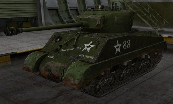 шкурка для танка M4A3E2 Sherman Jumbo