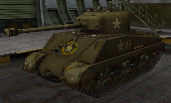 шкурка для танка M4A3E2 Sherman Jumbo