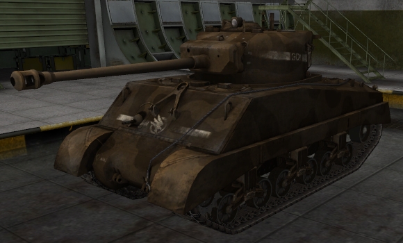 шкурка для танка M4A3E2 Sherman Jumbo
