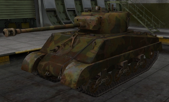 шкурка для танка M4A3E2 Sherman Jumbo