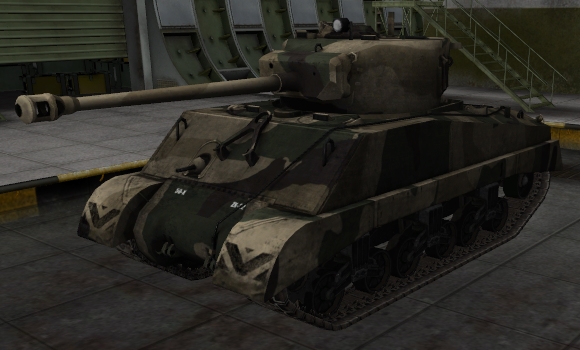 шкурка для танка M4A3E2 Sherman Jumbo