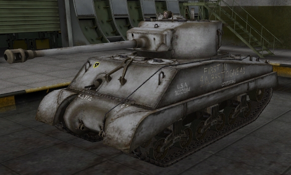 шкурка дя танка M4A3E2 Sherman Jumbo