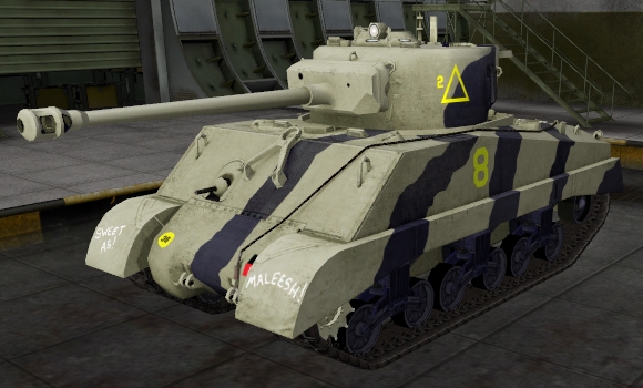 шурка для танка M4A3E2 Sherman Jumbo