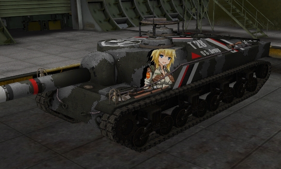 шкурка для пт сау T-28