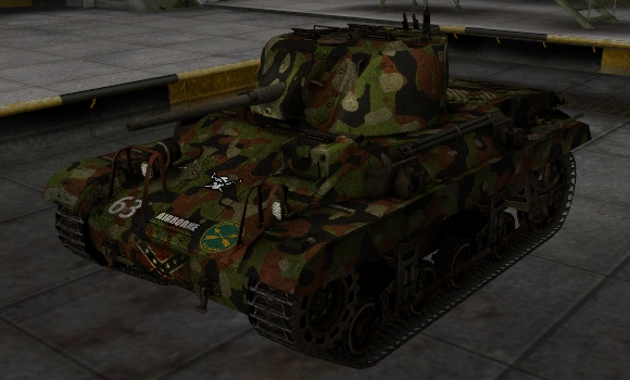 шкурка для танка M22 Locust