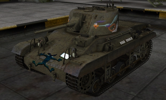шкурка для танка M22 Locust