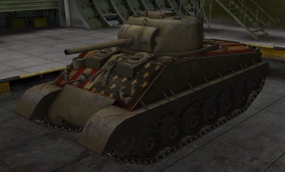шкурка M4A2E4 для wot