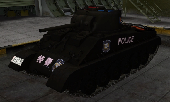 шкурка для танка M4A2E4