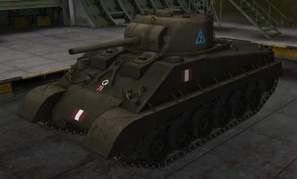 шкурка для танка M4A2E4