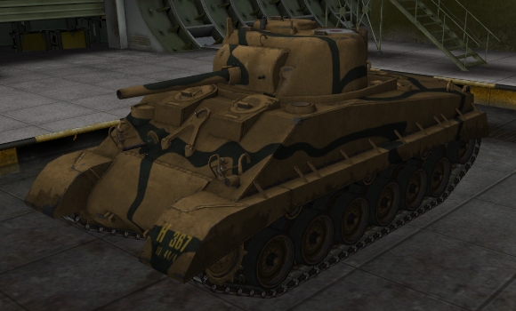 шкурка для танка M4A2E4
