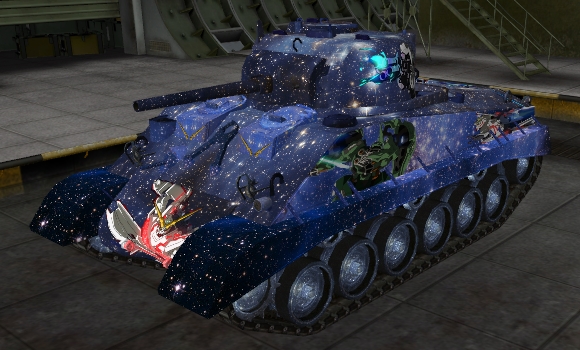 шкурка M4A2E4 для world of tanks