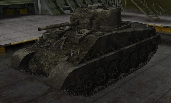 шкурка для танка M4A2E4