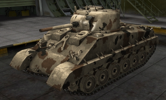 шкурка для танка M4A2E4