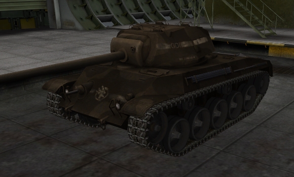 шкурка для пт сау T-49