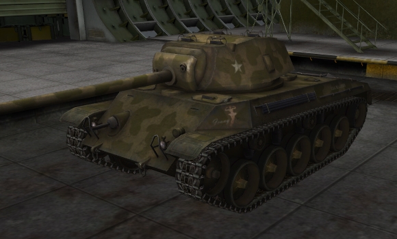 шкурка для пт сау T-49