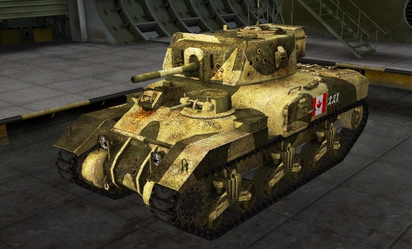 шкурка для танка Ram-II