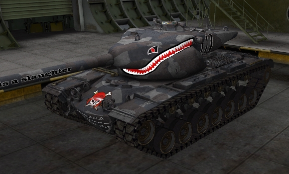 шкурка для танка Т57 heavy