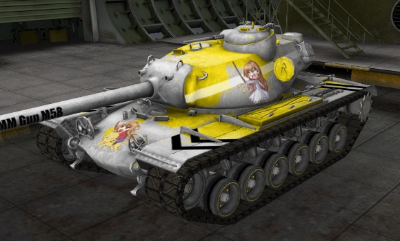 шкурка для танка T110E5