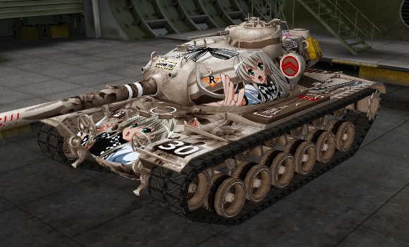 шкурка для танка T110E5