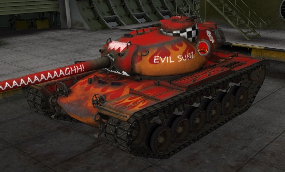 шкурка для танка T110E5