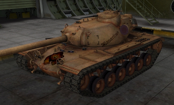 шкурка для танка T110E5