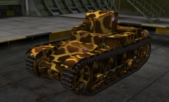 шкурка для танка T1 E6