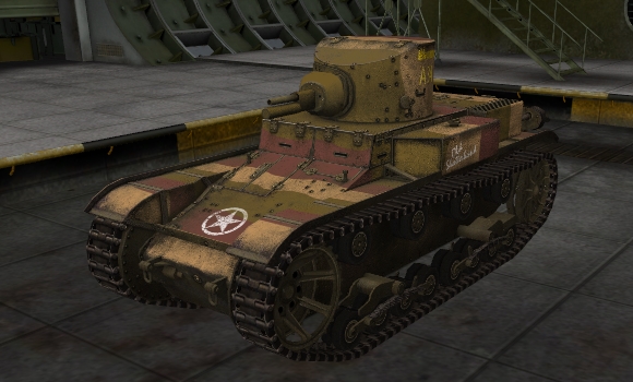 шкурка T1E6 для мира танков