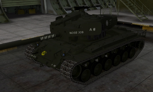шкурка для танка T26E4 SuperPershing