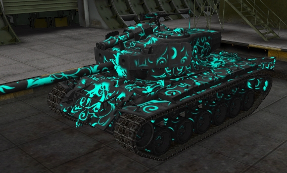 шкурка T26E4 SuperPershing для мира танков 
