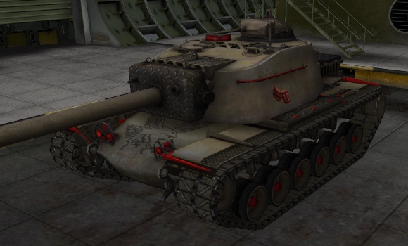 шкурка для пт сау T110E4
