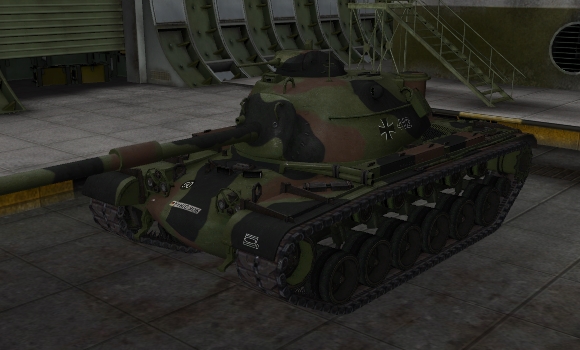 шкурка для танка M48A1