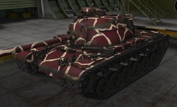 шкурка для танка M48A1