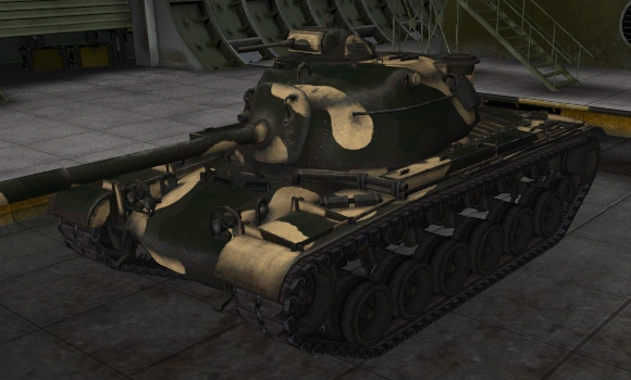 шкурка для танка M48A1