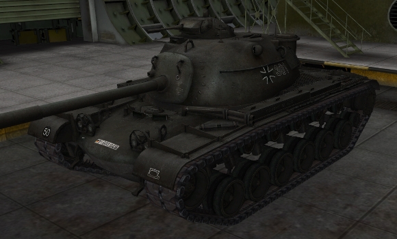 шкурка для танка M48A1
