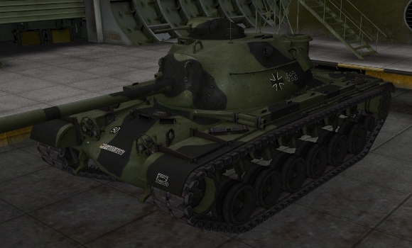шкурка для танка M48A1