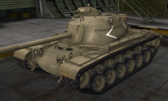 шкурка для танка M48A1