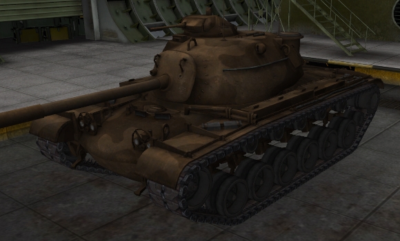 шкурка для танка M48A1