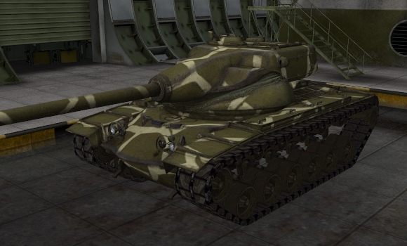 шкурка для танка T54E1