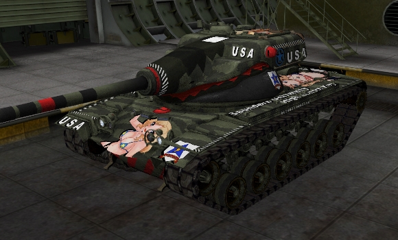 шкурка для танка T54E1