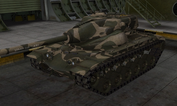 шкурка для танка T54E1