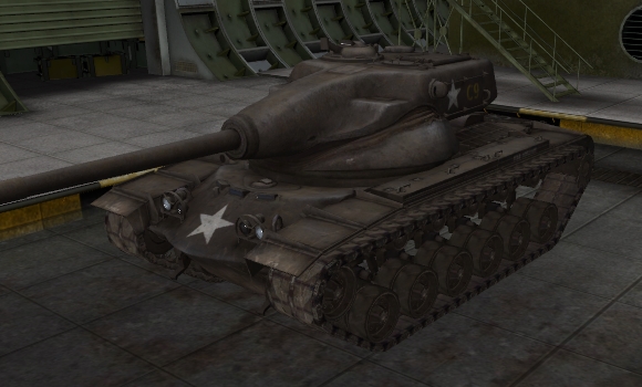 шкурка для танка T54E1