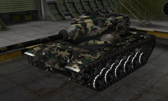 шкурка для танка T54E1