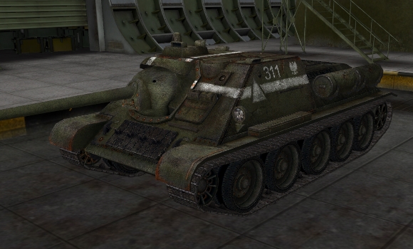 шкурка су 85 для world of tanks