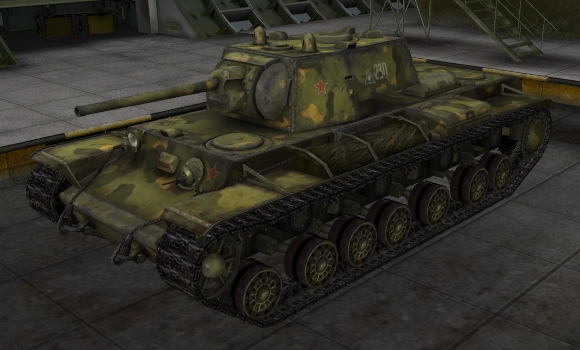 шкурка для танка КВ-220