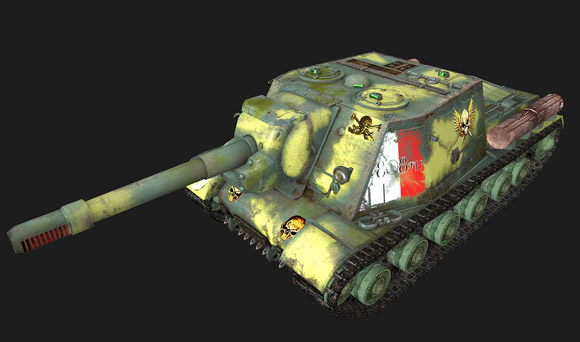 шкурка для пт сау ИСУ-152